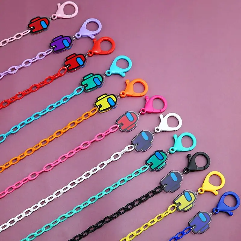 Color Mask Lanyard Eyeglasses Chain Creative Cartoon Children Adult Anti-Lost Mask Chain Girls Neck Strap Eyeglasses Accessories
Color Mask Lanyard Eyeglasses Chain Creative Cartoon Children Adult Anti-Lost Mask Chain Girls Neck Strap Eyeglasses Accessories