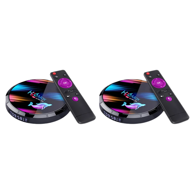 H96 MAX X3 Smart TV Box Android 9.0 4GB 64GB Amlogic S905X3 2.4G/5G WIFI BT4.0 1000M 8K Google Media Play
H96 MAX X3 Smart TV Box Android 9.0 4GB 64GB Amlogic S905X3 2.4G/5G WIFI BT4.0 1000M 8K Google Media Play