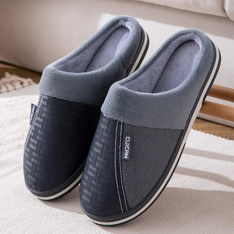 Large size 50 51 Home Slippers Men Furry Warm Bedroom Slide Shoes Male Cheap Winter House Slipper Indoor Comfortable Shoes
Large size 50 51 Home Slippers Men Furry Warm Bedroom Slide Shoes Male Cheap Winter House Slipper Indoor Comfortable Shoes