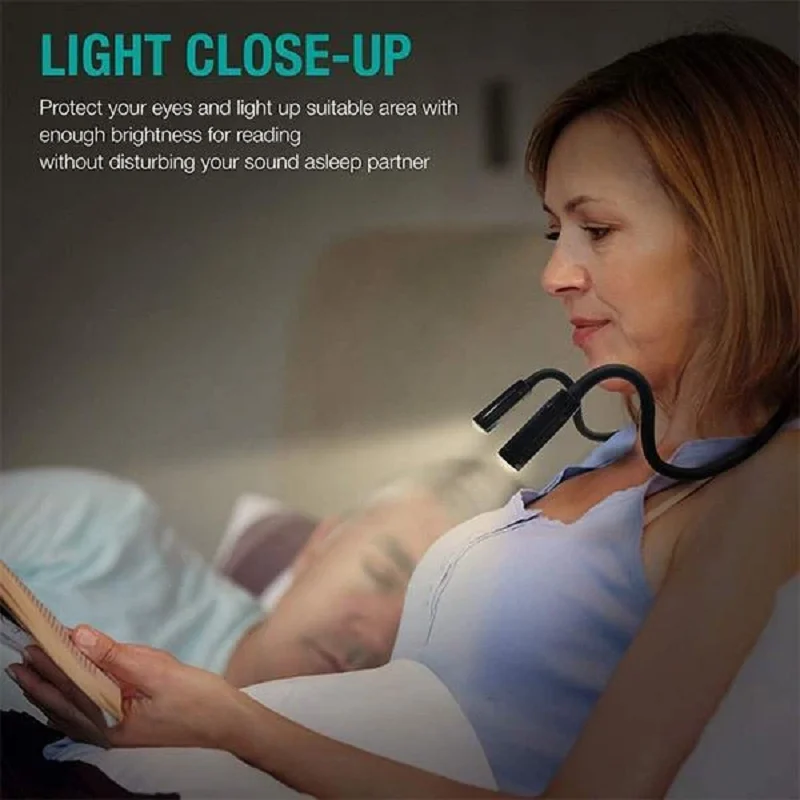 Portable LED Neck Light Reading Lamp Neck Hanging Hug Lamp Flexible Handsfree Night Run Walking Lighting Outdoor Flashlight
Portable LED Neck Light Reading Lamp Neck Hanging Hug Lamp Flexible Handsfree Night Run Walking Lighting Outdoor Flashlight