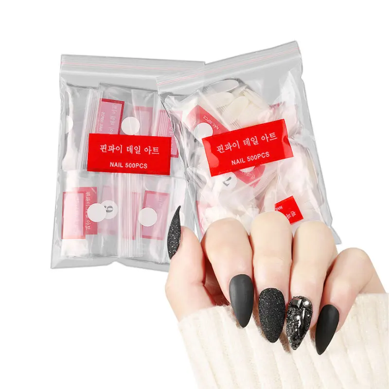 1Bag 500pcs Acrylic Professional False Nails Oval Almond Shape Full Coverage Transparent Ballet Nail Manicure Technique Tool
1Bag 500pcs Acrylic Professional False Nails Oval Almond Shape Full Coverage Transparent Ballet Nail Manicure Technique Tool
