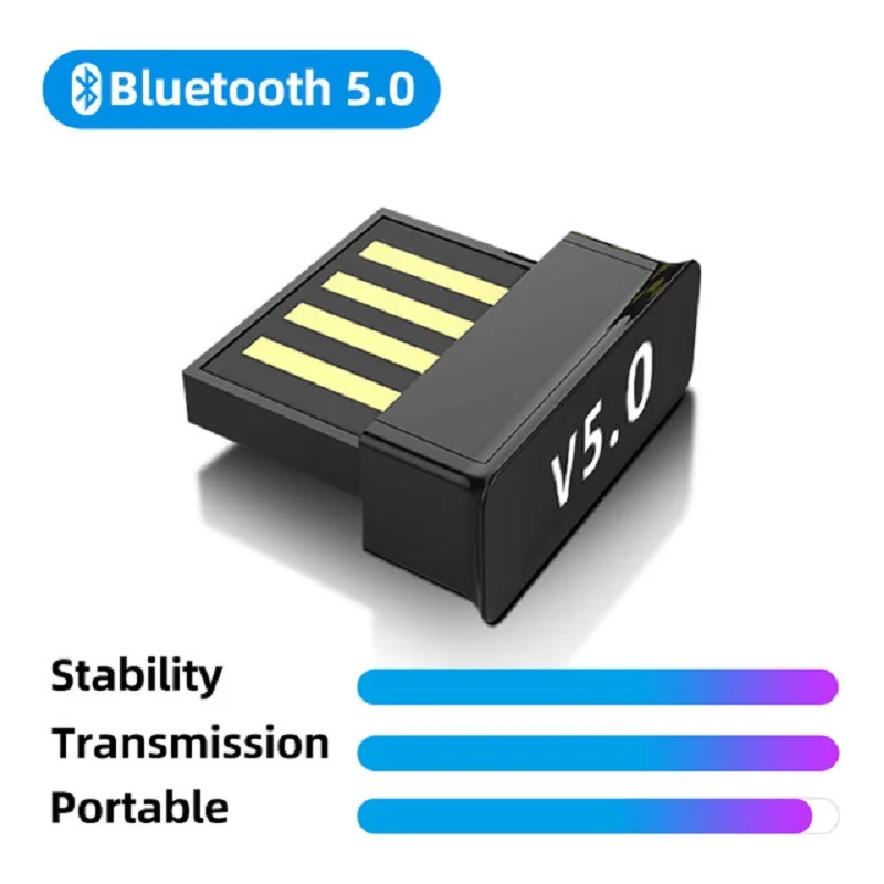 BT 5.0 USB Bluetooth Adapters for PC Audio Computer Wireless Mini Audio Receiver Transmitter Dongles Bluetooth 5 Transmitter
BT 5.0 USB Bluetooth Adapters for PC Audio Computer Wireless Mini Audio Receiver Transmitter Dongles Bluetooth 5 Transmitter