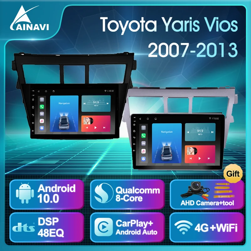 Автомобильный радиоприемник Android 10,0 QLED для Toyota Yaris Vios 2007-2013, автомобильный стерео Мультимедийный Плеер, навигация, головное устройство для ...
Автомобильный радиоприемник Android 10,0 QLED для Toyota Yaris Vios 2007-2013, автомобильный стерео Мультимедийный Плеер, навигация, головное устройство для ...