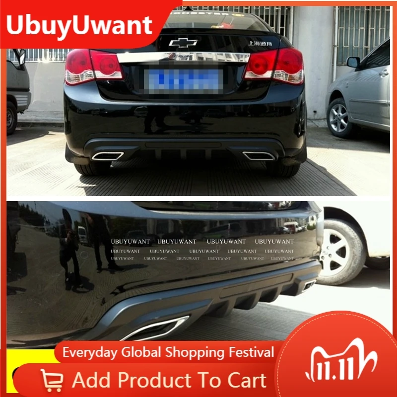 Rear Bumper Diffuser Bumpers Protector For Cruze 2009-2013 ABS Material Car Bumper Guard Protector Skid Plate Bumper Cover
Rear Bumper Diffuser Bumpers Protector For Cruze 2009-2013 ABS Material Car Bumper Guard Protector Skid Plate Bumper Cover