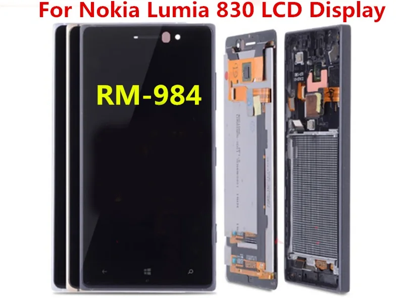 100% Original For Nokia Lumia 830 LCD Display with Touch Screen Digitizer Assembly for nokia lumia 830
100% Original For Nokia Lumia 830 LCD Display with Touch Screen Digitizer Assembly for nokia lumia 830