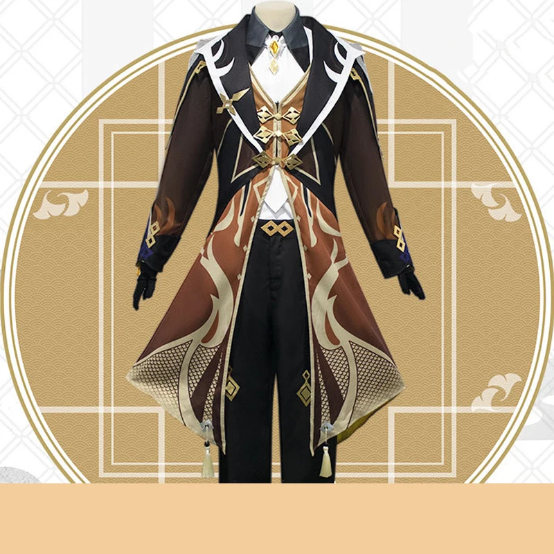 Suit GENSHIN IMPACT Cos Suit ZHONG LI Full Set Of Uniform Game Cosplay Anime Costume Male PROJECT Game
Suit GENSHIN IMPACT Cos Suit ZHONG LI Full Set Of Uniform Game Cosplay Anime Costume Male PROJECT Game