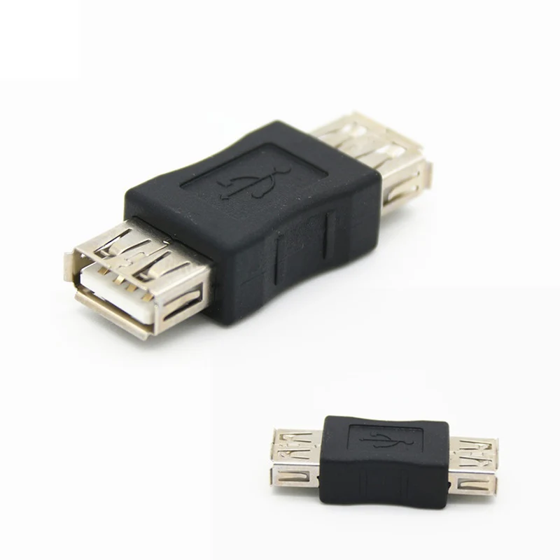 USB 2.0 Plug A Female to Female Coupler Cord Adapter Connector Extension Extender Data Cable Cord M/M Converter
USB 2.0 Plug A Female to Female Coupler Cord Adapter Connector Extension Extender Data Cable Cord M/M Converter