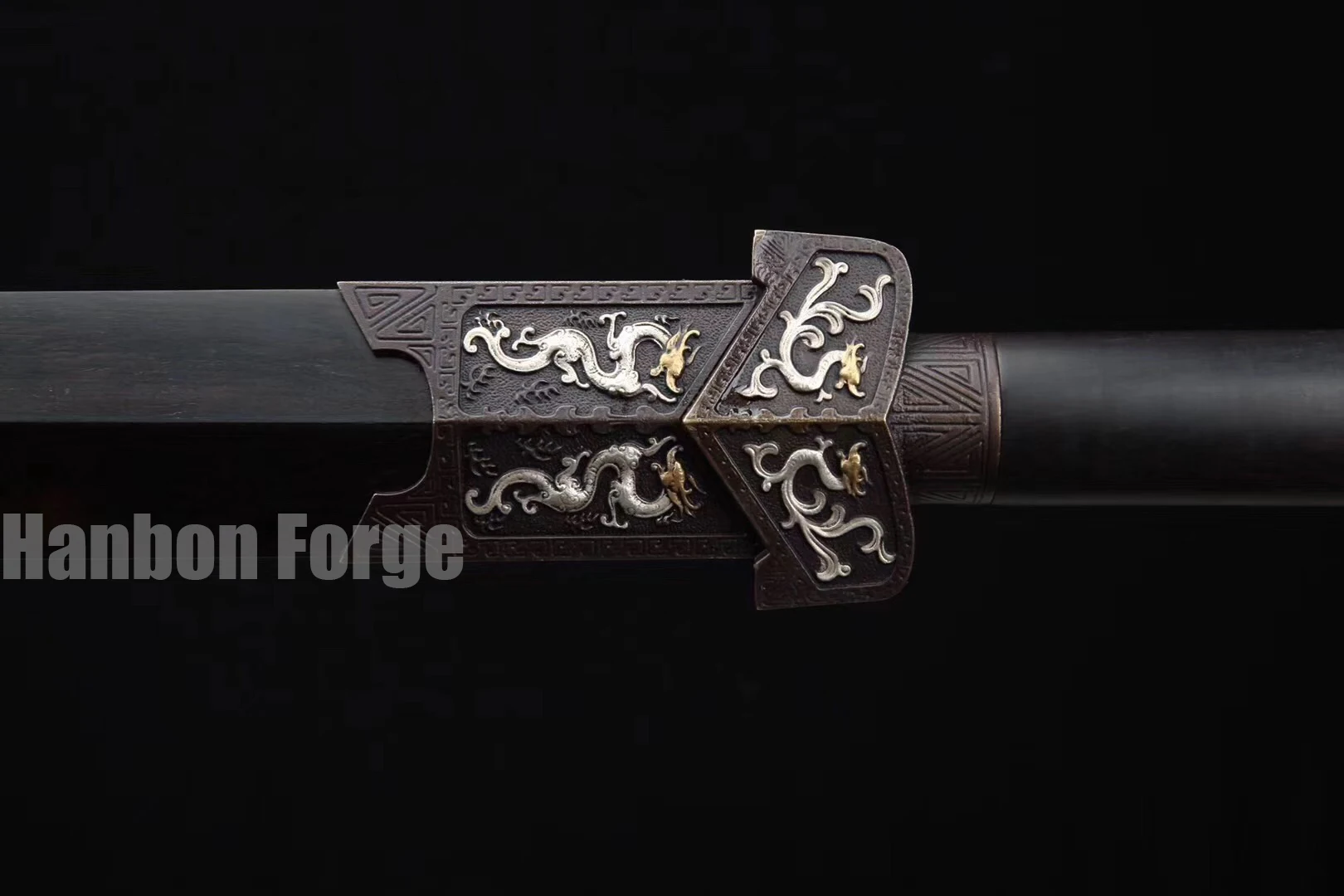 Tricolor Copper Han Jian Dragon Sword Chinese Sword Folded Steel Clay Temper Blade
Tricolor Copper Han Jian Dragon Sword Chinese Sword Folded Steel Clay Temper Blade