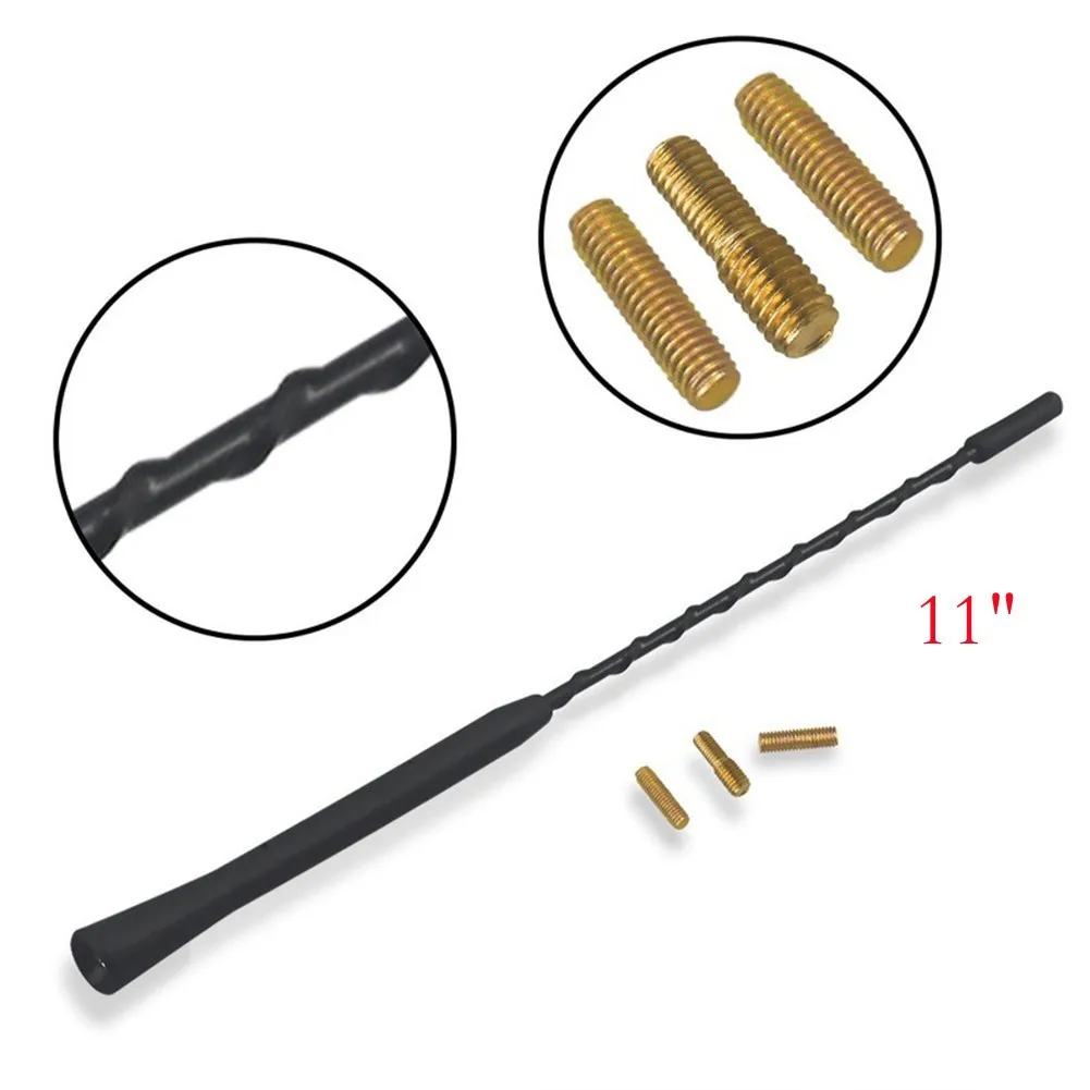 Car Auto Roof Mast Stereo Antenna AM/FM Radio Aerial M4/M5/M6 Type Screw Black Rubber Universal Auto Replacement Accessories
Car Auto Roof Mast Stereo Antenna AM/FM Radio Aerial M4/M5/M6 Type Screw Black Rubber Universal Auto Replacement Accessories