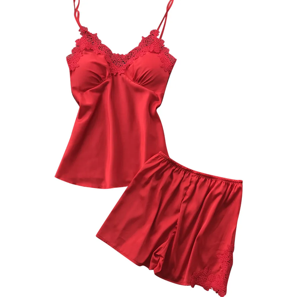Womens Pijamas Sexy Satin Sling Sleepwear Lingerie Sexy Lace Robe Sets Nightdress Underwear Set Loungewear Pijama
Womens Pijamas Sexy Satin Sling Sleepwear Lingerie Sexy Lace Robe Sets Nightdress Underwear Set Loungewear Pijama