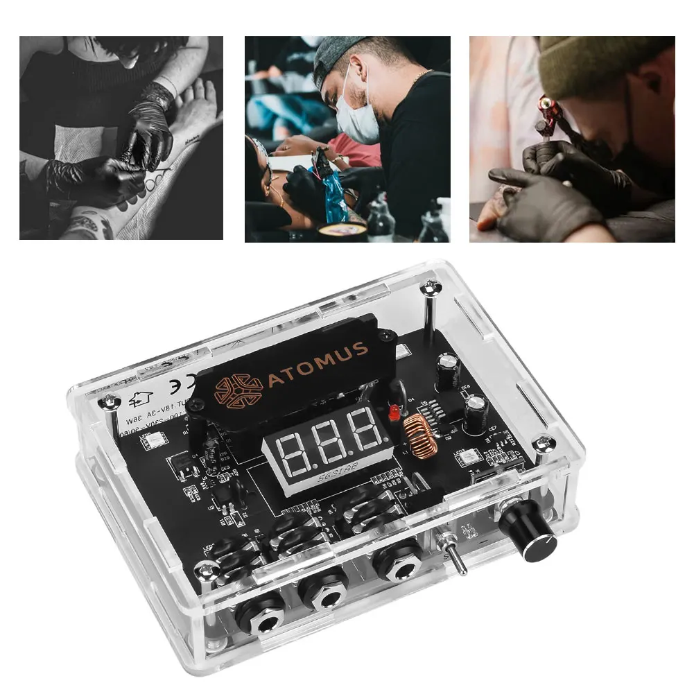 Adjustable Tattoo Power Supply LED Digital Display Power Supply Transformer Indicator Pin Power Plug For Tattoo Machines Kit
Adjustable Tattoo Power Supply LED Digital Display Power Supply Transformer Indicator Pin Power Plug For Tattoo Machines Kit
