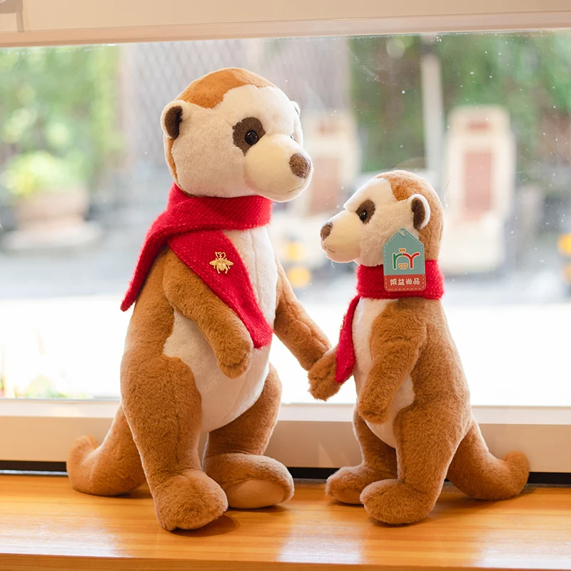 37/50cm lifelike Plush Toy Meerkat Animal Plush Doll Stuffed Mongoose Toys For Kids Birthday Gift
37/50cm lifelike Plush Toy Meerkat Animal Plush Doll Stuffed Mongoose Toys For Kids Birthday Gift