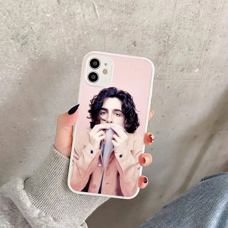 Timothee Chalamet call me by your name Phone Case Matte Transparent for iPhone 11 12 7 8 s mini pro X XS XR MAX Plus funda
Timothee Chalamet call me by your name Phone Case Matte Transparent for iPhone 11 12 7 8 s mini pro X XS XR MAX Plus funda