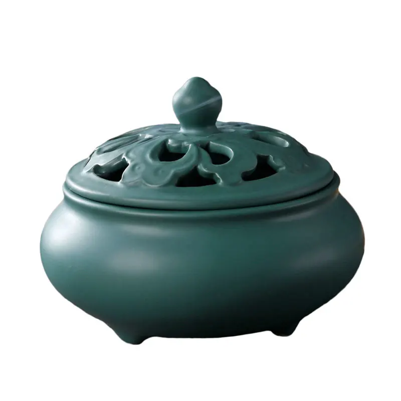 Antique Vaporisation Ceramic Incense Burner Dongzhong Style Censer Creative Buddha Accessories Fashion Home Decor Incense Burner
Antique Vaporisation Ceramic Incense Burner Dongzhong Style Censer Creative Buddha Accessories Fashion Home Decor Incense Burner