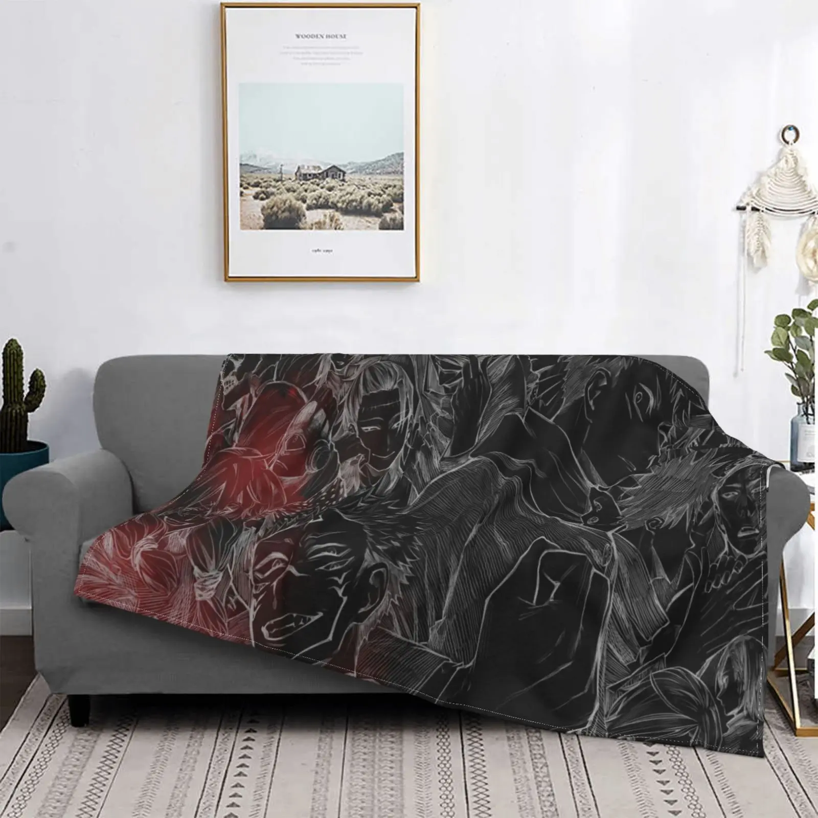 Jujutsu Kaisen Anime Blankets Flannel Decoration Soft Warm Throw Blanket for Home Outdoor Indoor Beds Sofa
Jujutsu Kaisen Anime Blankets Flannel Decoration Soft Warm Throw Blanket for Home Outdoor Indoor Beds Sofa