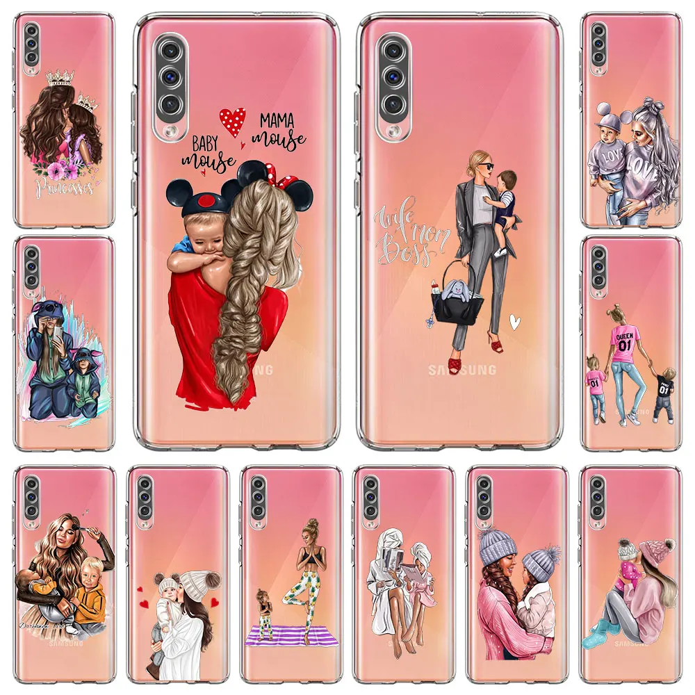 Baby Mom Girl Son Transparent Soft Cover for Samsung Galaxy A12 A32 A52 A50 A70 A10 A10S A20 A30 A40 4G Luxury Phone Case Coque
Baby Mom Girl Son Transparent Soft Cover for Samsung Galaxy A12 A32 A52 A50 A70 A10 A10S A20 A30 A40 4G Luxury Phone Case Coque