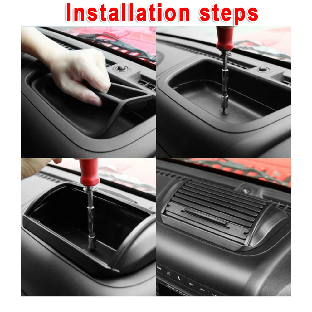 Auto Dashboard Storage Box Black For Jeep Wrangler Unlimited JK 2012-2017 Organizer Plastic Anti-corrosion Inner
Auto Dashboard Storage Box Black For Jeep Wrangler Unlimited JK 2012-2017 Organizer Plastic Anti-corrosion Inner