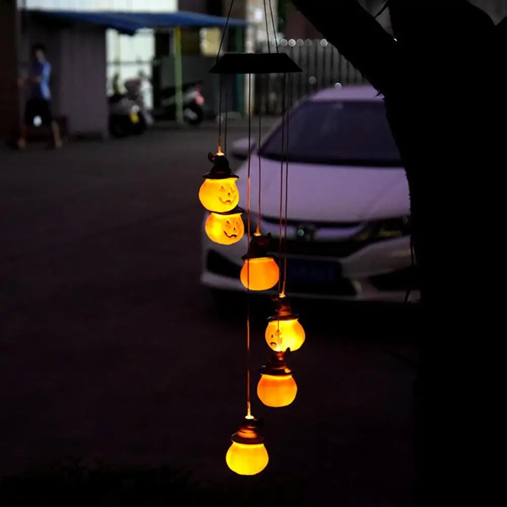 Halloween Pumpkin Solar Wind Chime Light Waterproof LED Windchimes Light For Garden Decoration Pendant Wind Chime
Halloween Pumpkin Solar Wind Chime Light Waterproof LED Windchimes Light For Garden Decoration Pendant Wind Chime