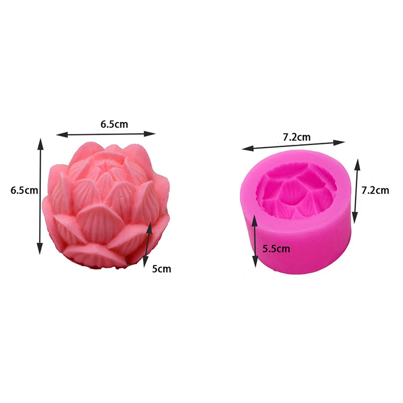 DIY Candle Form Soap Mould Cake Decoration Supplie Pink Aromatherapy Candle Silicone Mold Lotus Flower Shape Soap Silicone Mould
DIY Candle Form Soap Mould Cake Decoration Supplie Pink Aromatherapy Candle Silicone Mold Lotus Flower Shape Soap Silicone Mould