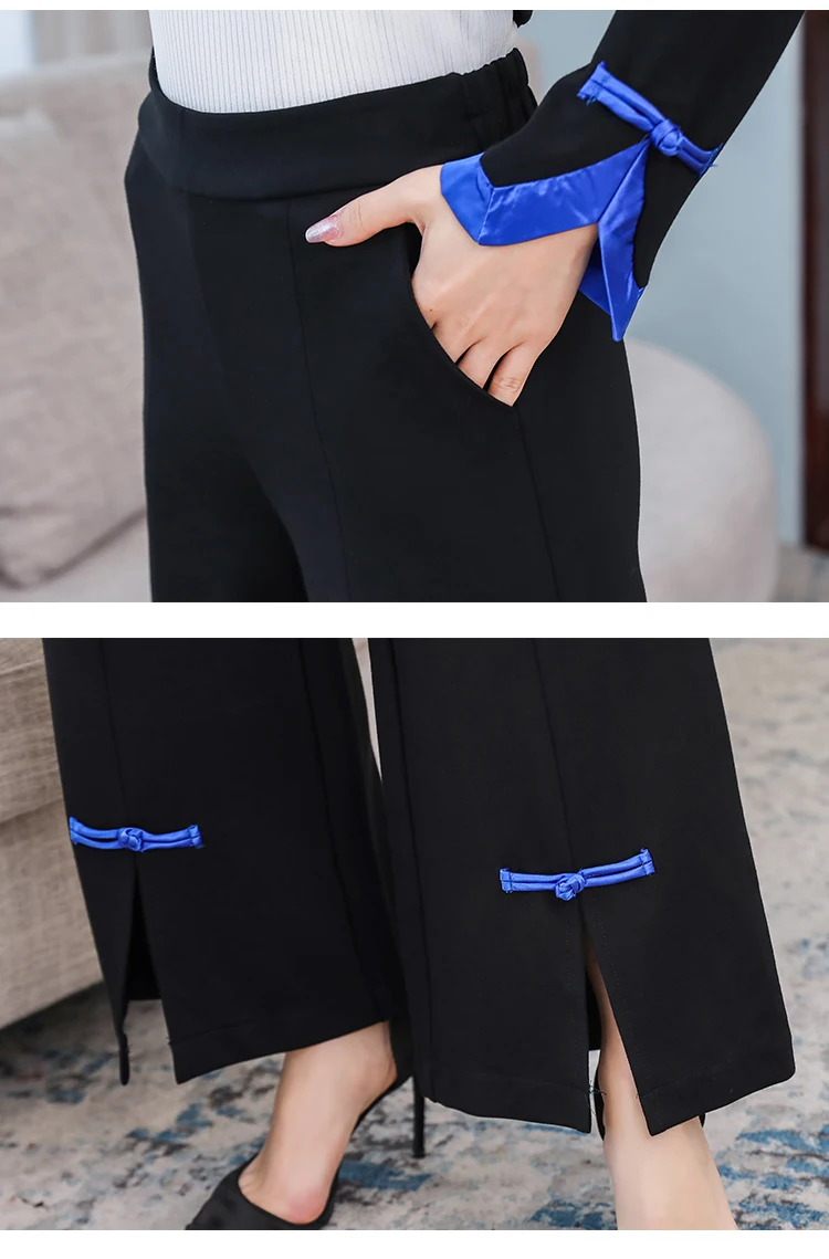 Chinese Style Luxury 2 Piece Set Women Vintage Wholesale Clothing Ensemble Femme 2 Pieces Pantalon Elegant Conjunto Feminino
Chinese Style Luxury 2 Piece Set Women Vintage Wholesale Clothing Ensemble Femme 2 Pieces Pantalon Elegant Conjunto Feminino
