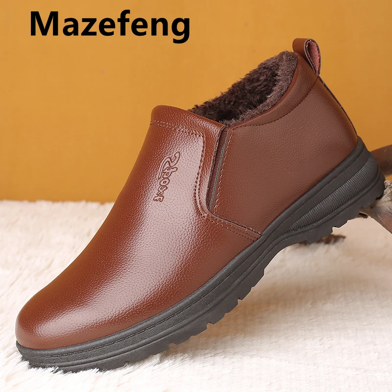 Mazefeng 2021 Snow Boots Protective and Wear-resistant Sole Man Boots Warm and Comfortable Winter Walking Boots Big Size 35-44
Mazefeng 2021 Snow Boots Protective and Wear-resistant Sole Man Boots Warm and Comfortable Winter Walking Boots Big Size 35-44