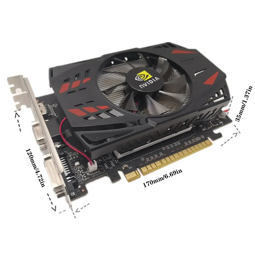 GTX1050Ti Graphics Card Desktop Graphics Card Computer Independent High-definition Game Mining Graphics Card
GTX1050Ti Graphics Card Desktop Graphics Card Computer Independent High-definition Game Mining Graphics Card