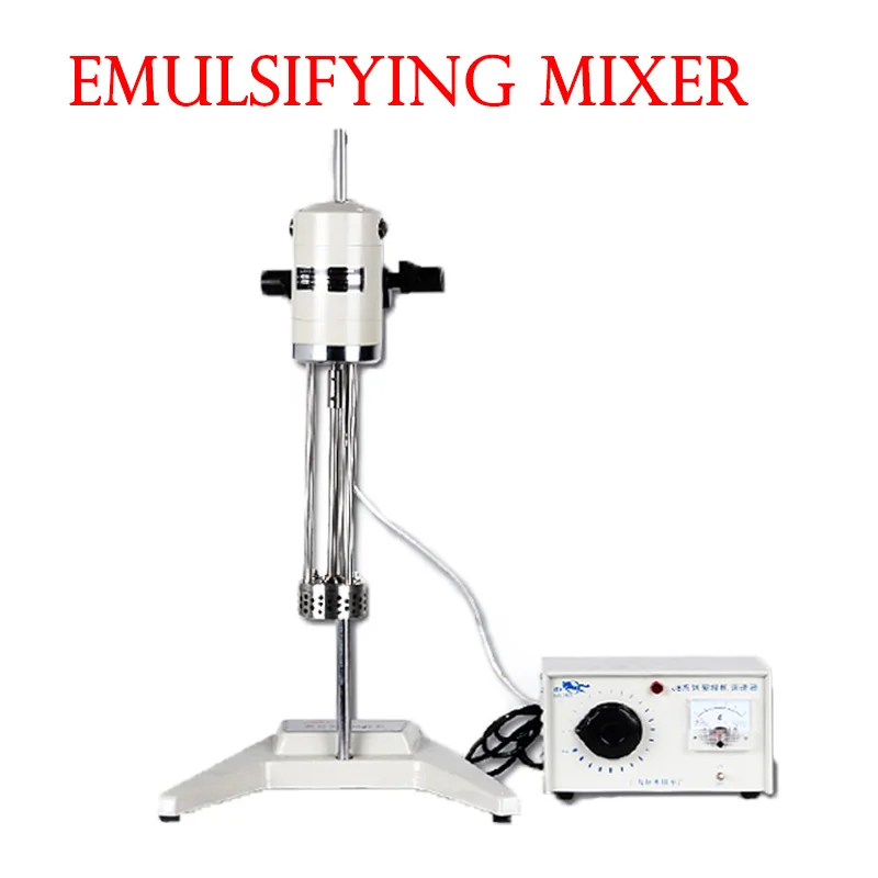 1PC Multifunction High Speed Shear Emulsion Homogenizer JRJ300-I Agitation Emulsifier Machine Desktop Emulsion Homogenizer 220V
1PC Multifunction High Speed Shear Emulsion Homogenizer JRJ300-I Agitation Emulsifier Machine Desktop Emulsion Homogenizer 220V