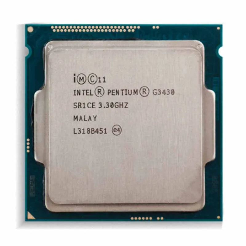 Двухъядерный процессор G3430 SR1CE, 3,3 ГГц, 3 Мб, 53 Вт, разъем LGA 1150
Двухъядерный процессор G3430 SR1CE, 3,3 ГГц, 3 Мб, 53 Вт, разъем LGA 1150