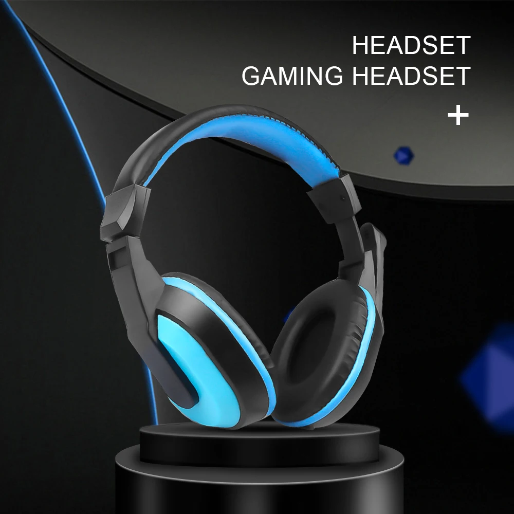KEBIDU Computer Stereo Gaming Headphones 3.5mm Adjustable Stereo Noise-canceling Game Earphone Headset with Mic for PC Gamer
KEBIDU Computer Stereo Gaming Headphones 3.5mm Adjustable Stereo Noise-canceling Game Earphone Headset with Mic for PC Gamer