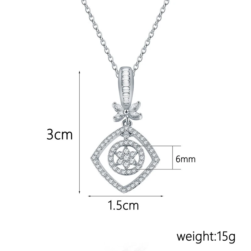 CUTEECO 2019 New Square Zircon Flower Necklaces For Women Luxurious Classic Pendant Necklace Wedding Jewelry Gifts
CUTEECO 2019 New Square Zircon Flower Necklaces For Women Luxurious Classic Pendant Necklace Wedding Jewelry Gifts