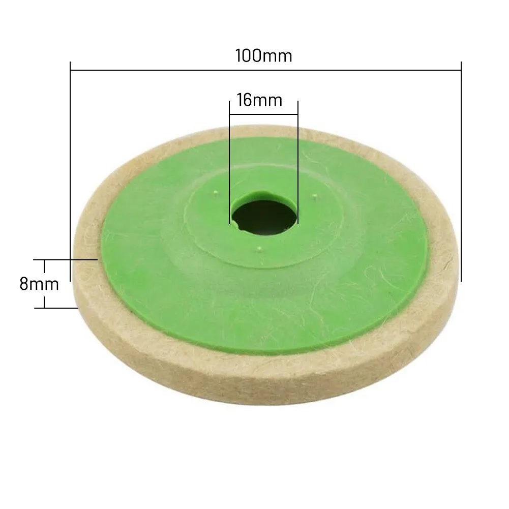5Pcs Wool Polishing Wheel 100mm 4 Inch Green Wool Buffing Angle Grinder Wheel Felt Polishing Disc Pad For 100 Angle Grinder Used
5Pcs Wool Polishing Wheel 100mm 4 Inch Green Wool Buffing Angle Grinder Wheel Felt Polishing Disc Pad For 100 Angle Grinder Used