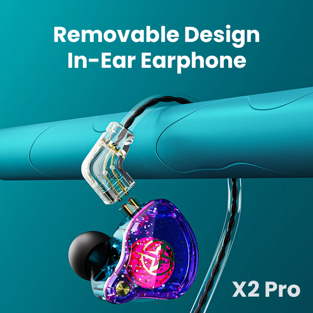 Проводные наушники X2 Pro 3,5 мм, двухдинамические Hi-Fi наушники с шумоподавлением, мониторная гарнитура с басами, стерео музыкальные наушники ...
Проводные наушники X2 Pro 3,5 мм, двухдинамические Hi-Fi наушники с шумоподавлением, мониторная гарнитура с басами, стерео музыкальные наушники ...