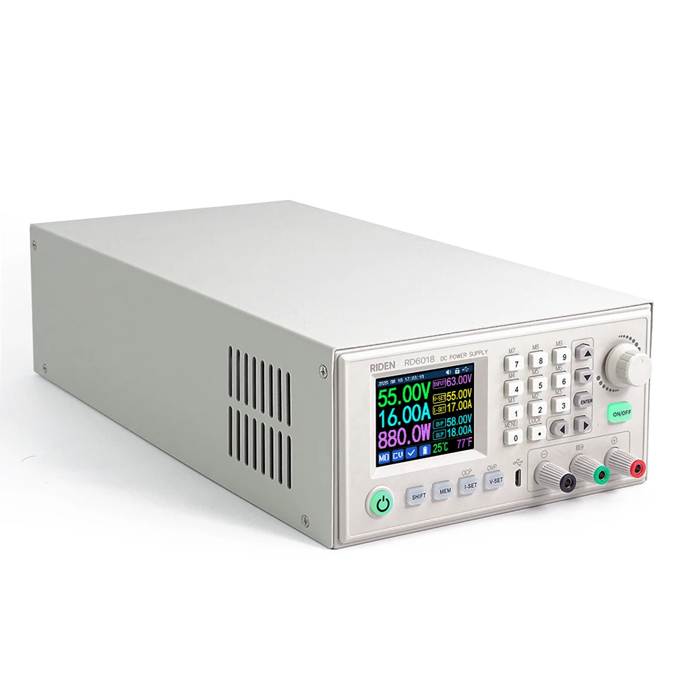 RD6018 RD6018W S800-65 65V USB WiFi DC Регулируемый понижающий Питание понижающий преобразователь и 800W преобразователь переменного тока в постоянный, S800 че...
RD6018 RD6018W S800-65 65V USB WiFi DC Регулируемый понижающий Питание понижающий преобразователь и 800W преобразователь переменного тока в постоянный, S800 че...
