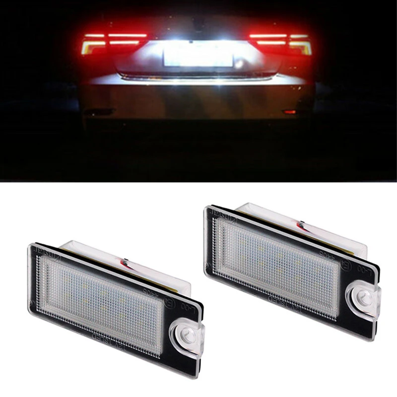 2pcs Car LED Number License Plate Lights 18 SMD Super White Lamps For Volvo V70 XC70 01-07 S60 01-06 S80 19-06 XC90 2003 
2pcs Car LED Number License Plate Lights 18 SMD Super White Lamps For Volvo V70 XC70 01-07 S60 01-06 S80 19-06 XC90 2003