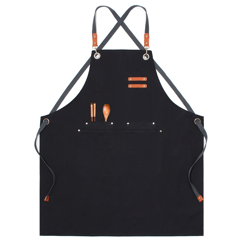 Unisex Canvas Work Apron Adjustable Cooking Kitchen Aprons with Tool Pockets for Men Woman Chef Waiter Cafe Shop BBQ Hairdresser 
Unisex Canvas Work Apron Adjustable Cooking Kitchen Aprons with Tool Pockets for Men Woman Chef Waiter Cafe Shop BBQ Hairdresser
