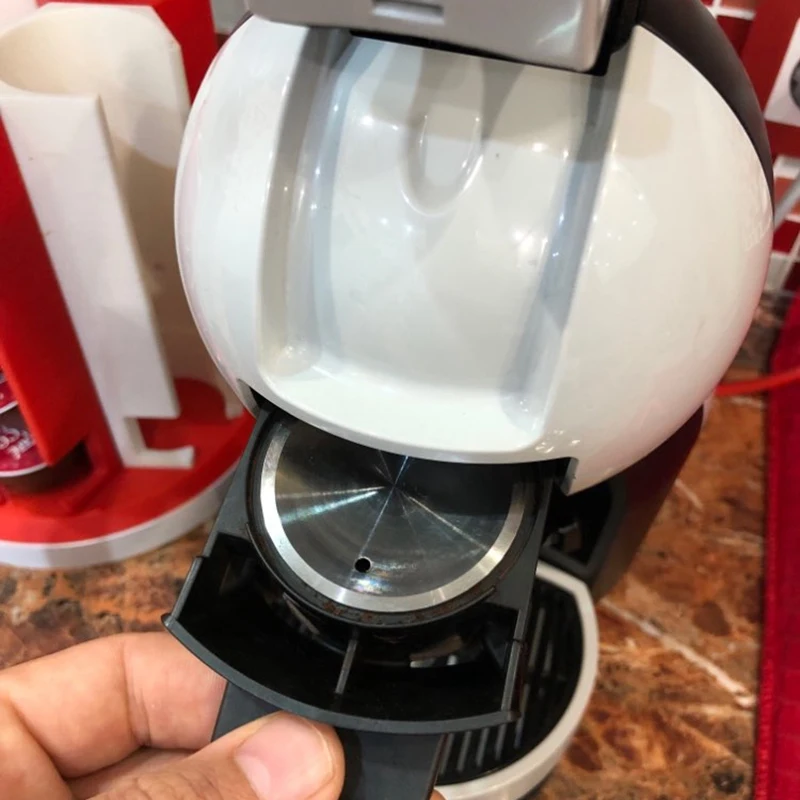 Reusable Stainless Steel Refillable Coffee Capsule Coffee Tamper Reusable Coffee Coffeeware for Gusto Coffee Filter Cup
Reusable Stainless Steel Refillable Coffee Capsule Coffee Tamper Reusable Coffee Coffeeware for Gusto Coffee Filter Cup