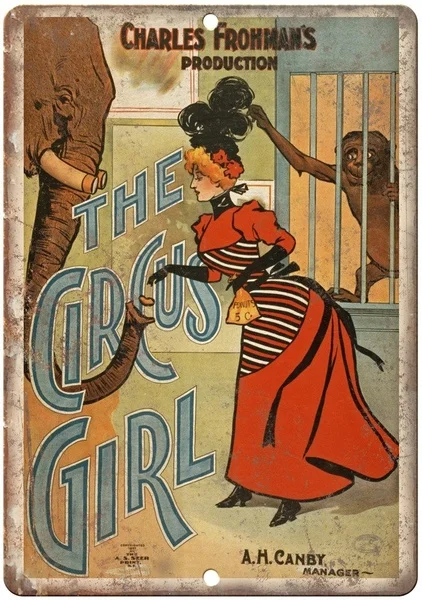 Circu Girl Tin Sign art wall decoration,vintage aluminum retro metal sign,iron painting vintage decoration sign 
Circu Girl Tin Sign art wall decoration,vintage aluminum retro metal sign,iron painting vintage decoration sign