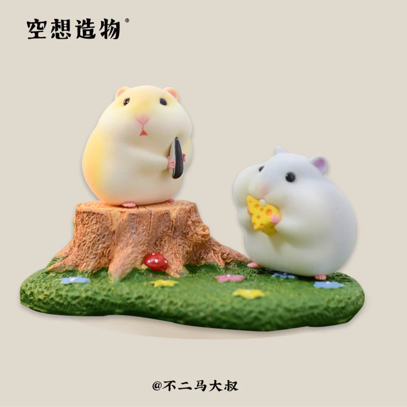 8Pcs/Set Blind Box PVC Figurine Model Cute Foodie Hamster Series Mini Animal Lucky Pet Toy Random Garage Kit Gift Collection
8Pcs/Set Blind Box PVC Figurine Model Cute Foodie Hamster Series Mini Animal Lucky Pet Toy Random Garage Kit Gift Collection