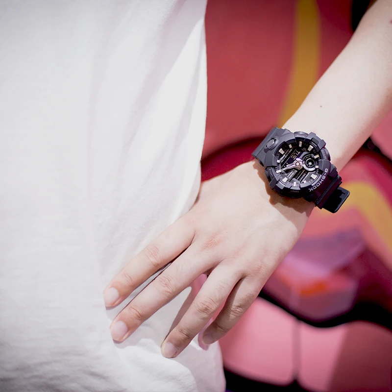 Casio watch G-SHOCK series trendy sports men's watch GA-700-1B
Casio watch G-SHOCK series trendy sports men's watch GA-700-1B