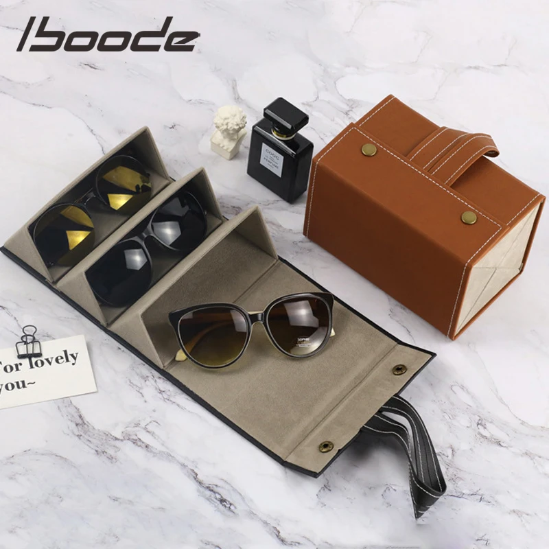 Органайзер для очков iboode, складной, с несколькими отделениями, переносной чехол для хранения, из искусственной кожи
Органайзер для очков iboode, складной, с несколькими отделениями, переносной чехол для хранения, из искусственной кожи