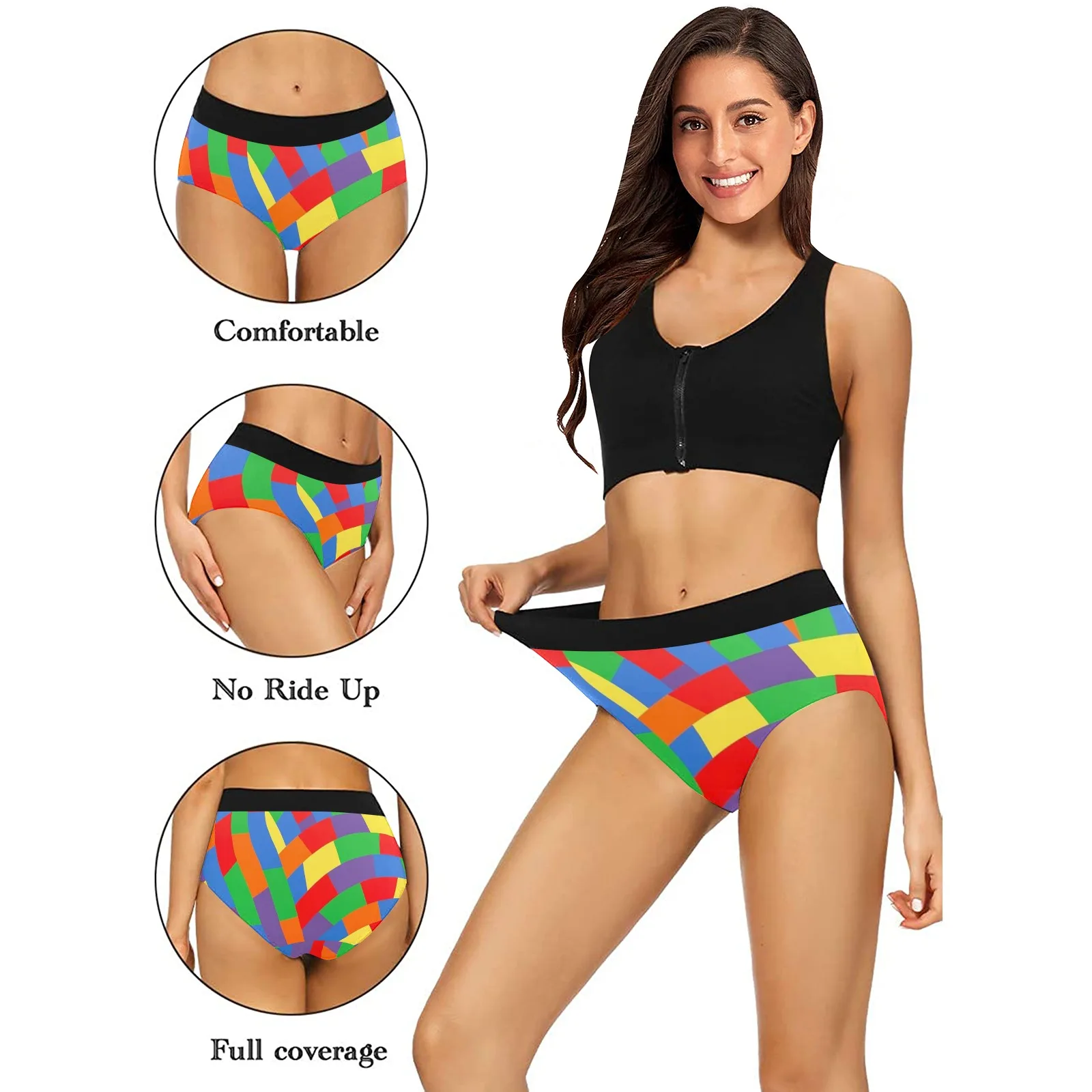 New Breathable 3D Multi-color Printing Low Waist Women's Underwear Sexy Polyester Underwear Women Body Shaping Underwear Women
New Breathable 3D Multi-color Printing Low Waist Women's Underwear Sexy Polyester Underwear Women Body Shaping Underwear Women
