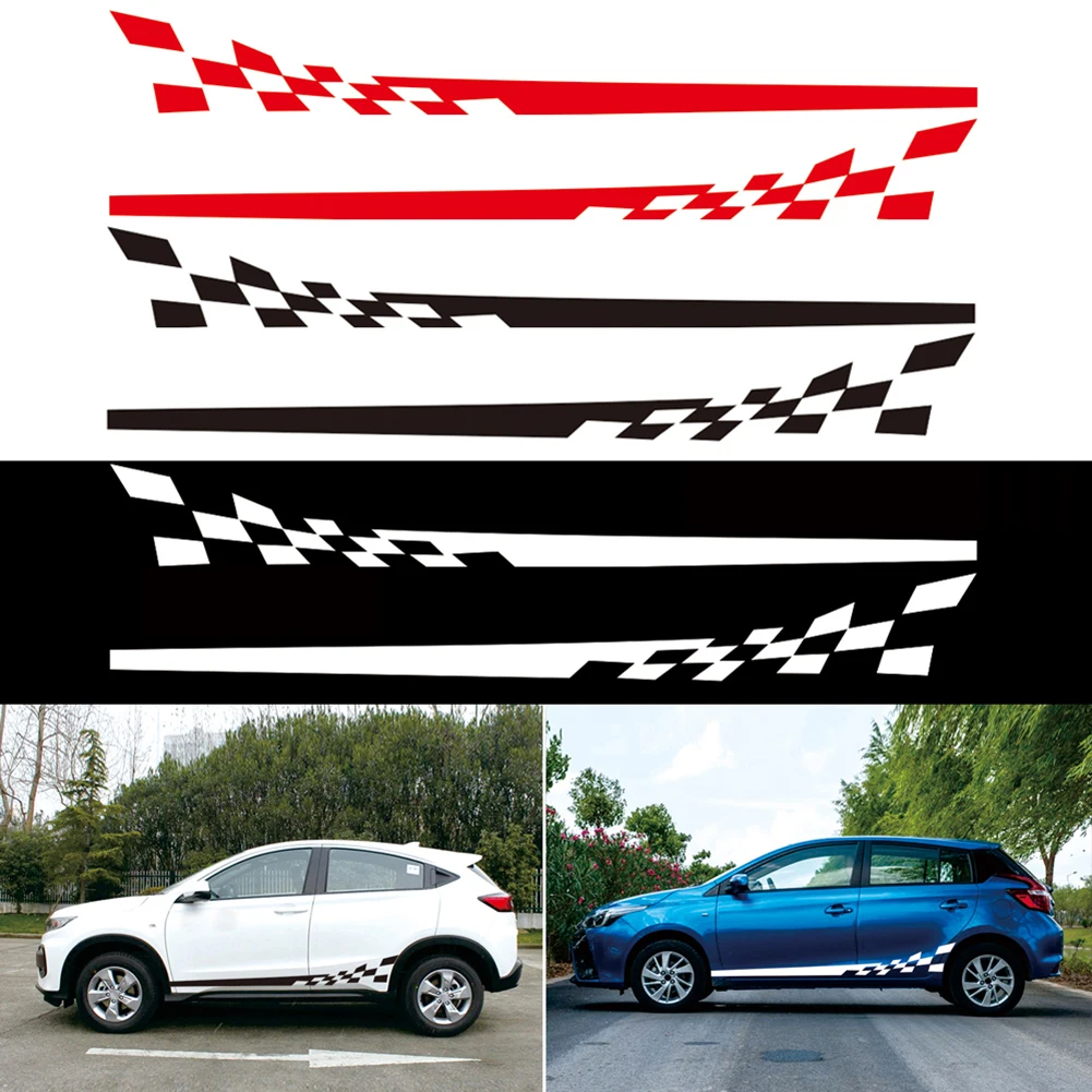 2PCS 220*25cm Car Sticker Racing Decorative Sticker Side Body Door DIY Decoration Vinyl Graphic Decals Auto Exterior Accessories
2PCS 220*25cm Car Sticker Racing Decorative Sticker Side Body Door DIY Decoration Vinyl Graphic Decals Auto Exterior Accessories
