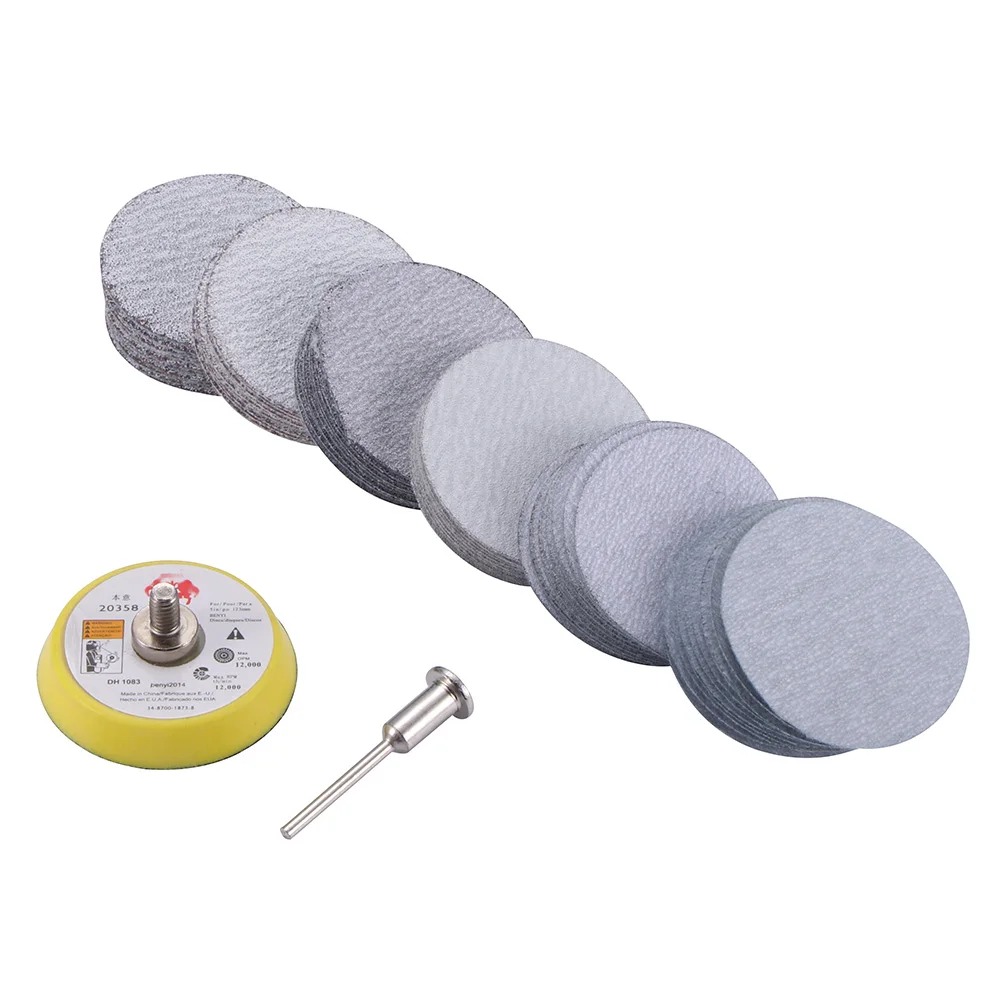 2inch Mixed Grit Sander Disc set Sanding Disk Sand Paper with handle Polish Pad Plate for Abrasive Tools
2inch Mixed Grit Sander Disc set Sanding Disk Sand Paper with handle Polish Pad Plate for Abrasive Tools