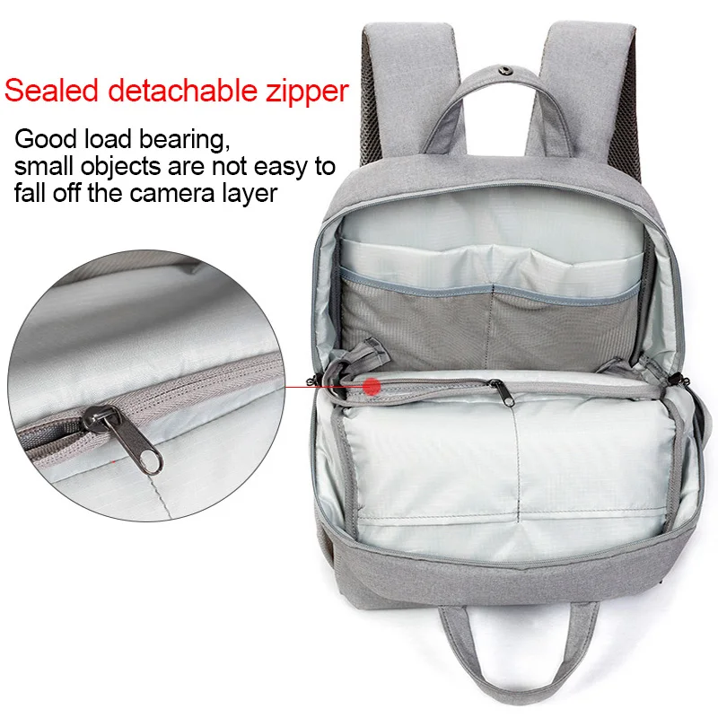 Caden L5 II M SLR Camera Bag Backpack Photography Bag with Wear-resistant and Waterproof for SLR/Mirrorless Camera
Caden L5 II M SLR Camera Bag Backpack Photography Bag with Wear-resistant and Waterproof for SLR/Mirrorless Camera