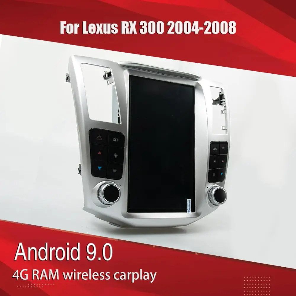 Автомобильная Мультимедийная система AuCAR Android 9 0 для Lexus RX300 RX330 RX350 2004-2008 1 DIN