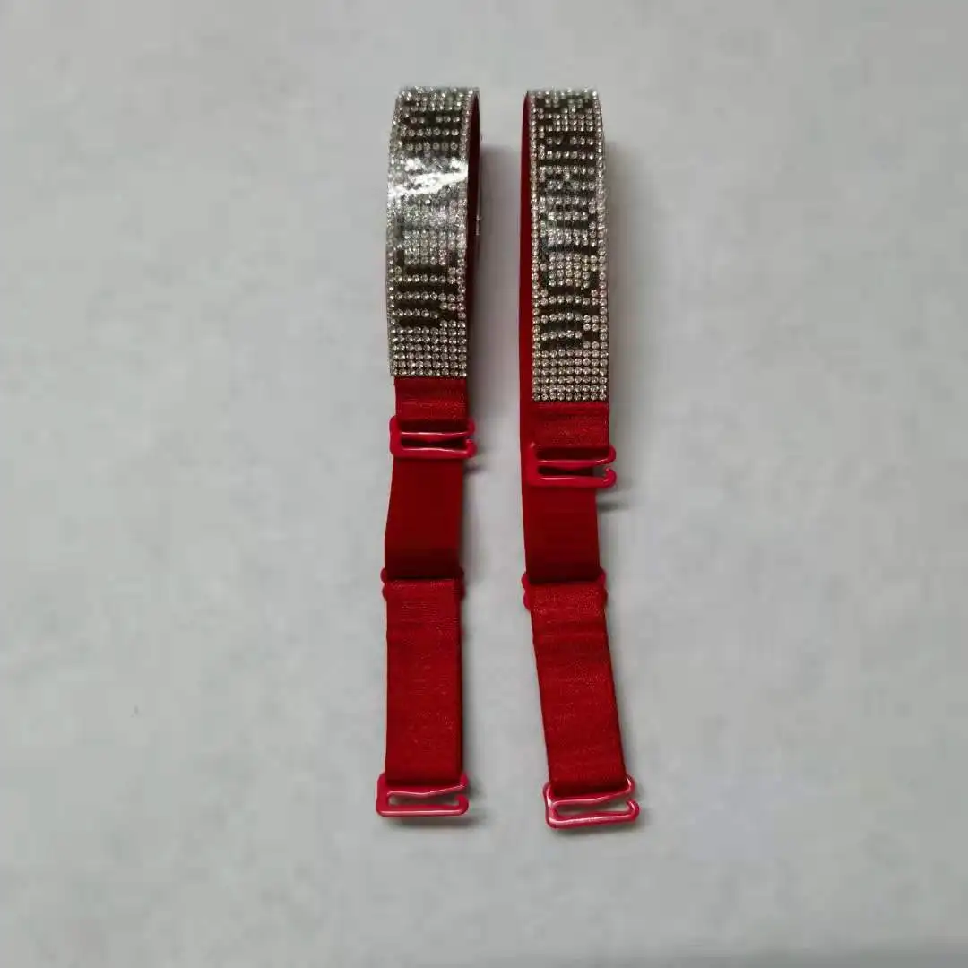 Sexy Replacement Shoulder Strap Rhinestone Non Slip Bra Underwear Women's Belt Diamond Letter Belt Fashion Off Shoulder Wear
Sexy Replacement Shoulder Strap Rhinestone Non Slip Bra Underwear Women's Belt Diamond Letter Belt Fashion Off Shoulder Wear