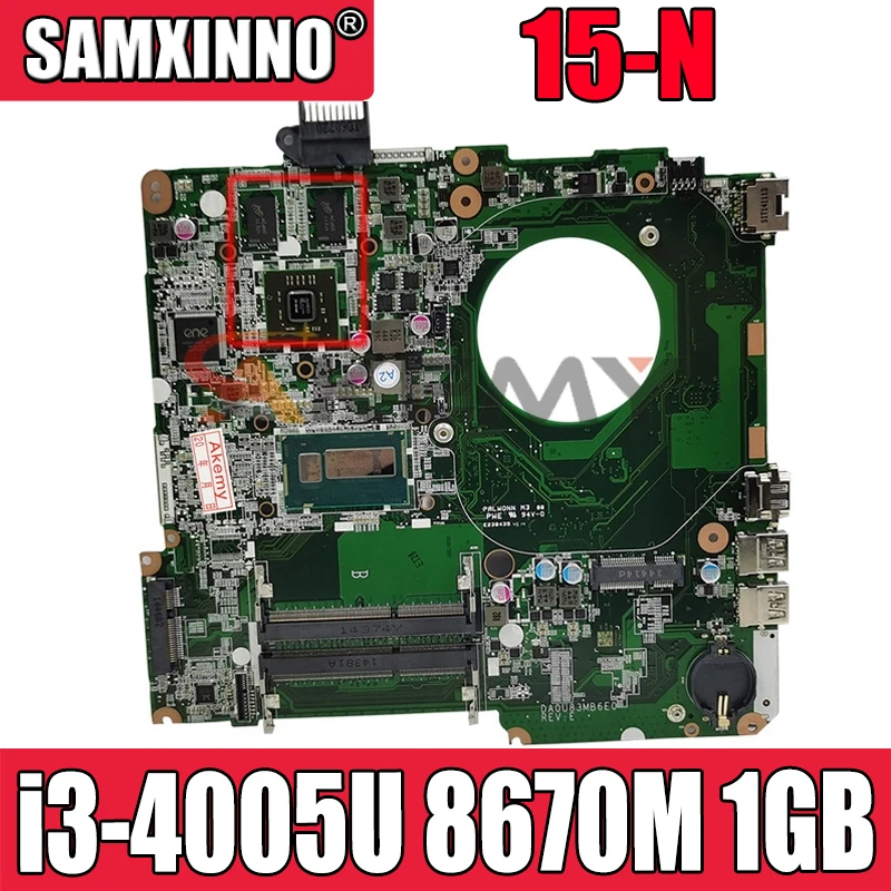 Для струйного принтера HP PAVILION 15T-N200 15-N Материнская плата ноутбука U83 732089-501 8670 м 1 ГБ i3-4005U DA0U83MB6E0 100% рабочих
Для струйного принтера HP PAVILION 15T-N200 15-N Материнская плата ноутбука U83 732089-501 8670 м 1 ГБ i3-4005U DA0U83MB6E0 100% рабочих