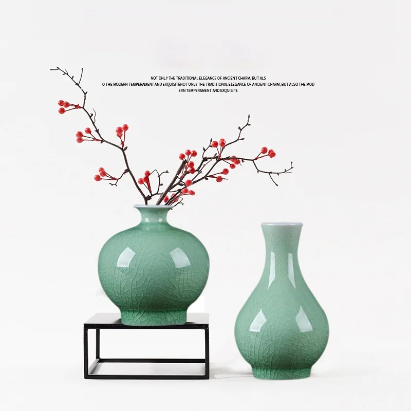 Простая Современная модная декоративная маленькая керамическая глазурованная Цветочная ваза с трещинами
Простая Современная модная декоративная маленькая керамическая глазурованная Цветочная ваза с трещинами