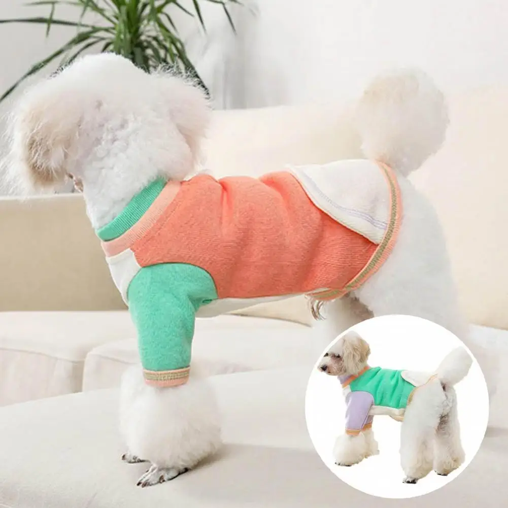 2021 Pet Sweater Color Blocking Design Keep Warmth Soft Texture Fashion Pet Dogs Cats Sweatshirt Costume for Autumn Dropshipping
2021 Pet Sweater Color Blocking Design Keep Warmth Soft Texture Fashion Pet Dogs Cats Sweatshirt Costume for Autumn Dropshipping