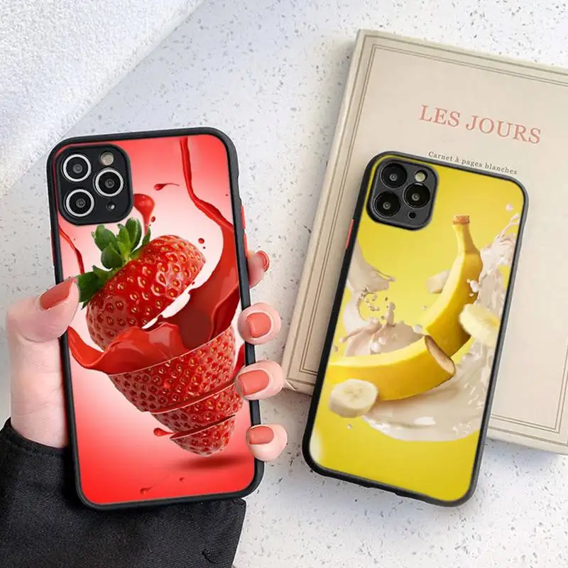 Dancing Fruit Phone Case Black Transparent Matte For IPhone 7 8 11 12 S Mini Pro X XS XR MAX Plus Cover Shell
Dancing Fruit Phone Case Black Transparent Matte For IPhone 7 8 11 12 S Mini Pro X XS XR MAX Plus Cover Shell